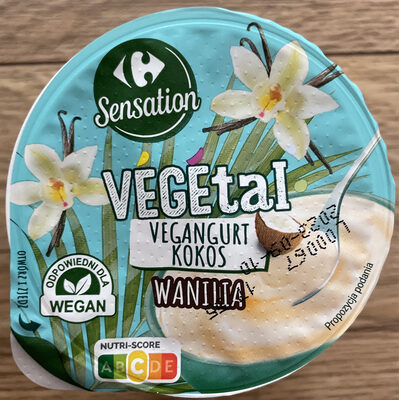 VEGEtal vegangurt kokos wanilia Carrefour