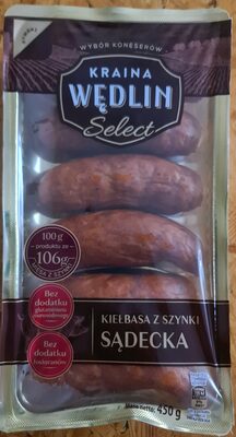 Kiełbasa z szynki SĄDECKA Kraina Wędlin