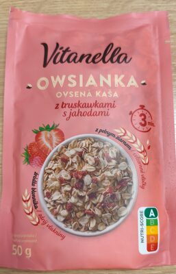 Owsianka z truskawkami Vitanella