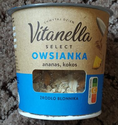 Owsianka ananas, kokos Vitanella