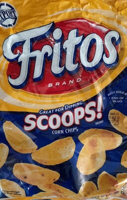 Scoops Corn Chips Fritolay