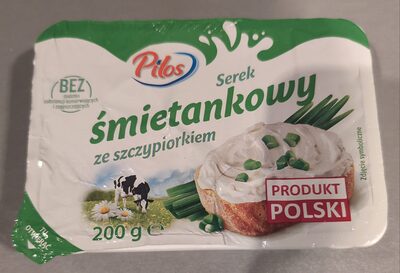 Serek śmietankowy ze szczypiorkiem Pilos