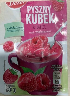 Pyszny Kubek Kisiel smak malinowy FoodCare