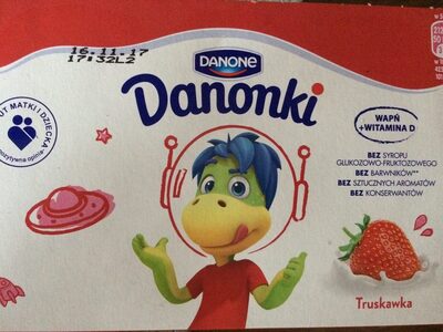 Danonki Truskawka Danone