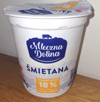 Śmietana 18% Mleczna Dolina