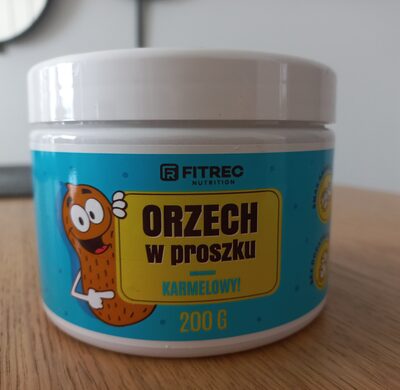 Orzech w proszku karmelowy Fitrec
