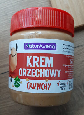 Krem orzechowy crunchy Natur Avena