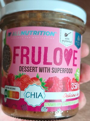 Frulove strawberry & raspberry with chia Allnutrition