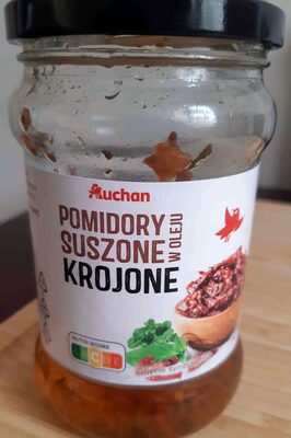 Pomidory suszone w oleju, krojone Auchan