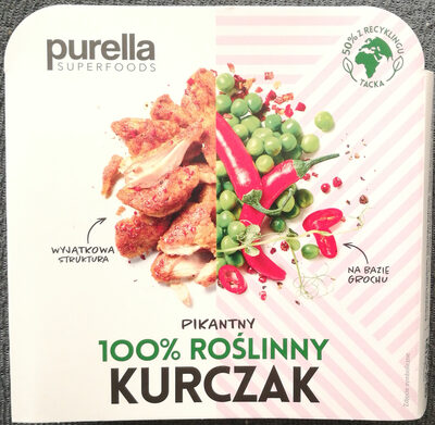 100% Roślinny kurczak pikantny Purella Superfoods