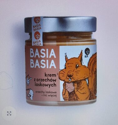 Basia Basia Krem z orzechów laskowych Alpi