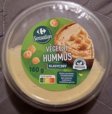 VEGEtal Hummus klasyczny Carrefour