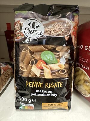 Penne rigate makaron pełnoziarnisty Carrefour