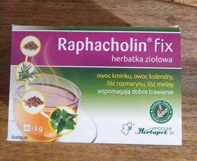 Raphacholin - herbatka ziołowa Herbapol
