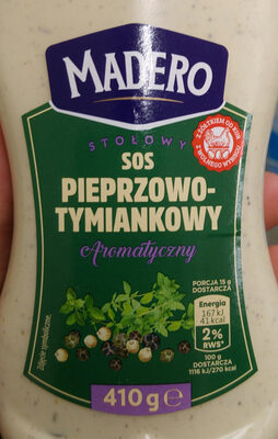 Sos pieprzowo-tymiankowy Madero