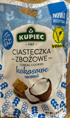 Ciasteczka zbożowe kokosowe Kupiec