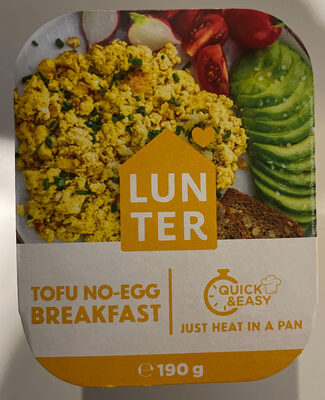 Tofu no-egg breakfast Lunter