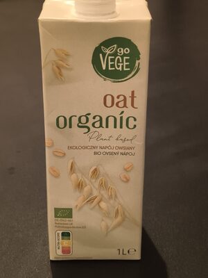 Ekologiczny napój owsiany Go Vege
