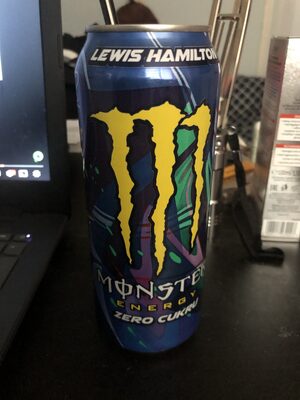 Monster Lewis Hamilton Zero Cukru