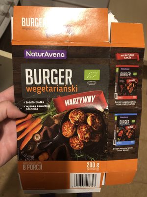 veggie burger NaturAvena