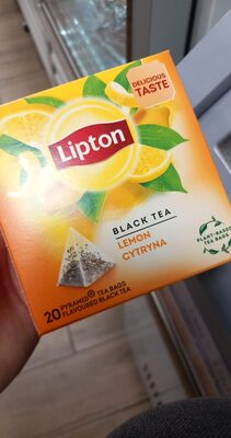 Black Tea Lemon Cytrynowa Lipton