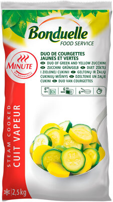 Duo courgette rondelle Minute® Bonduelle restauration
