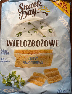 Chipsy wielozbożowe o smaku Fromage Snack Day