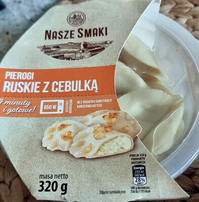 Pierogi ruskie z cebulką Nasze Smaki