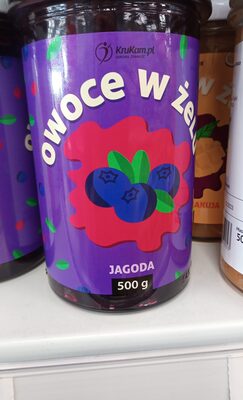 Owoce w żelu jagoda KruKam