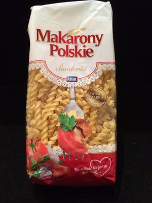 Swiderki spirals noodle pasta Makarony Polskie