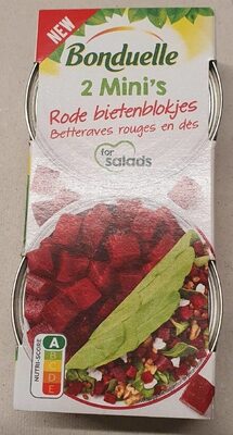 Rode bietenblokjes Bonduelle