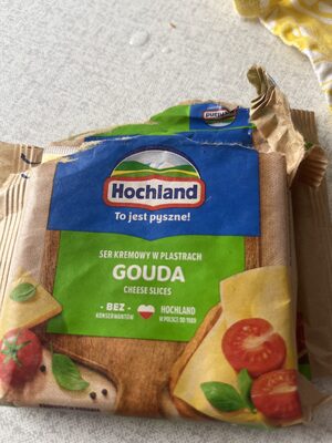Hochland Gouda. Ser kremowy topiony w plastrach