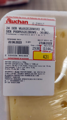 Ser włoszczowski Auchan
