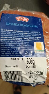 Szynka klasyczna Pikok