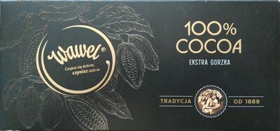 100% Cocoa Ekstra Gorzka Wawel