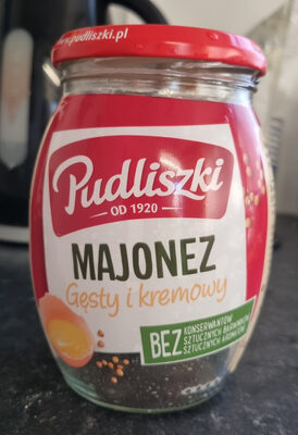 Majonez gęsty i kremowy Pudliszki