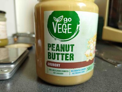 PEANUT BUTTER CRUNCHY go VEGE
