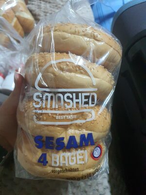 Sesam Bagel Smashed