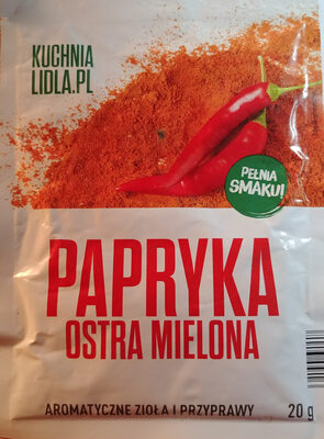 Papryka ostra mielona Lidl