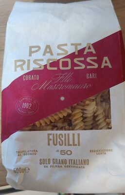 Fusilli Pasta Riscossa