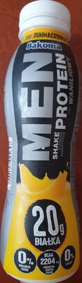 Bakoma Shake Men Protein - napój proteinowy o smaku waniliowym
