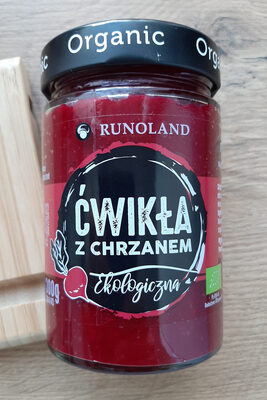 ekologiczna ćwikła z chrzanem RUNOLAND