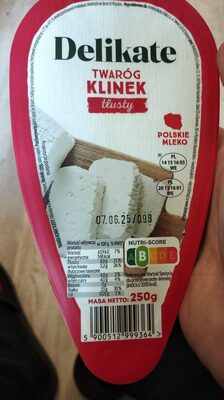 Twaróg klinek tłusty Delikate