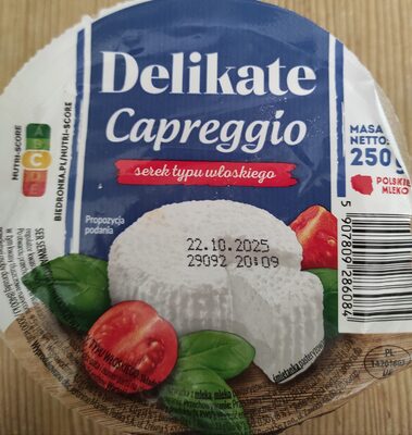 Capreggio serek typu włoskiego Biedronka