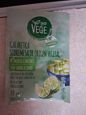 Galaretka o smaku limonki Go Vege