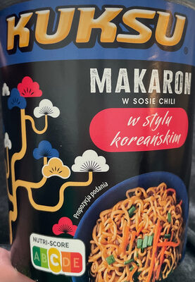 Makaron w sosie chili w stylu koreańskim Kuksu