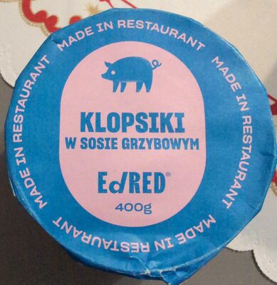 Klopsiki w sosie grzybowym EdRED