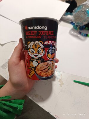 beef Jjigae flavour k-noodles namdong