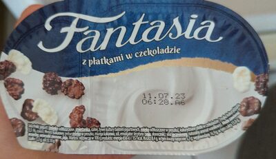 Fantasia z płatkami w czekoladzie