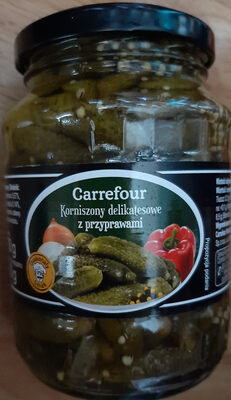 Korniszony delitatesowe z przyprawami Carrefour